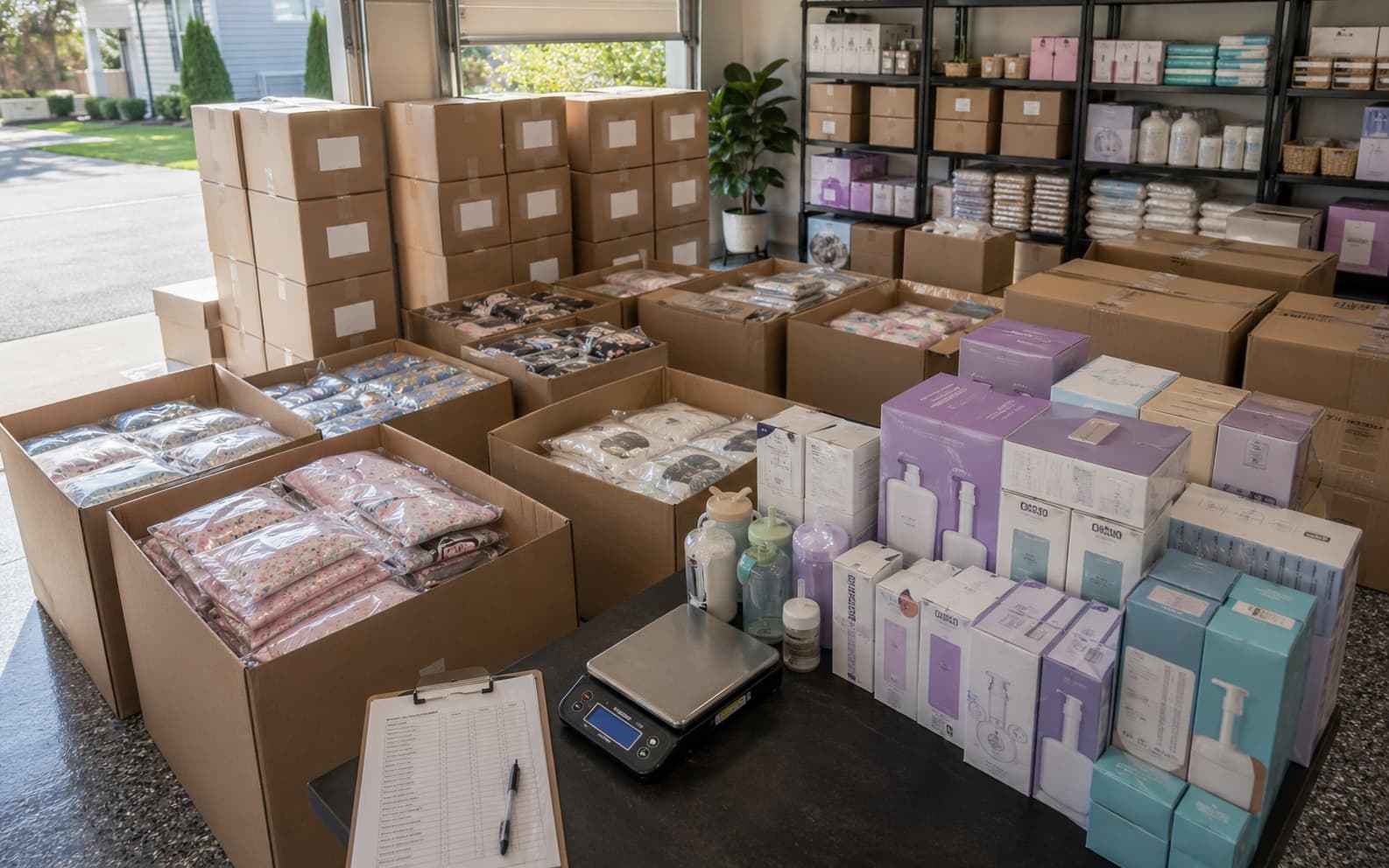 Bulk boutique sourcing batches packed for business buyers