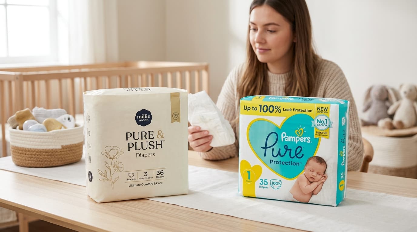 Millie Moon vs Pampers: Best Luxury Diapers Shipped to Nigeria